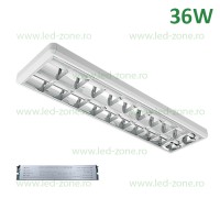 ILUMINAT DE SIGURANTA CU LED - Reduceri Corp Iluminat LED 2x18W 123x33cm Aplicat Emergenta LENA Promotie